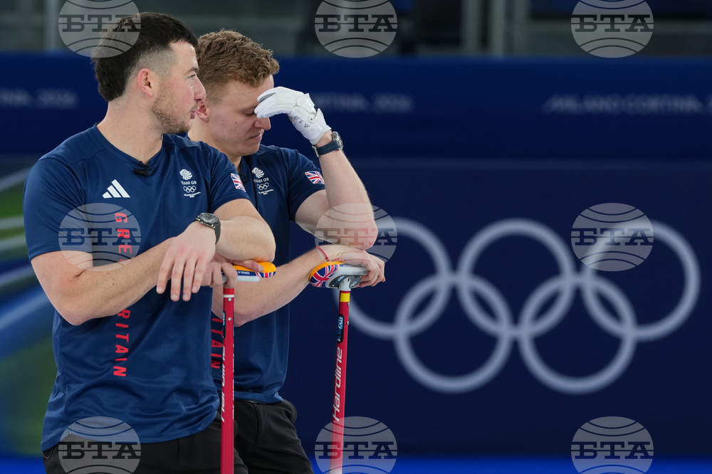 APTOPIX Milan Cortina Olympics Curling