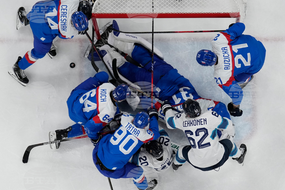 APTOPIX Milan Cortina Olympics Ice Hockey