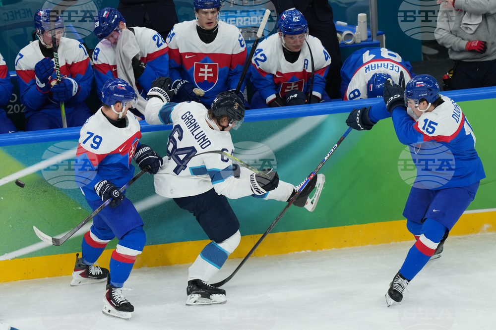 APTOPIX Milan Cortina Olympics Ice Hockey