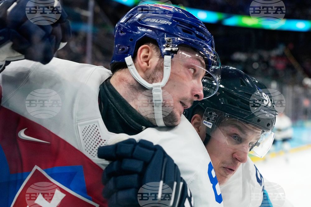 APTOPIX Milan Cortina Olympics Ice Hockey