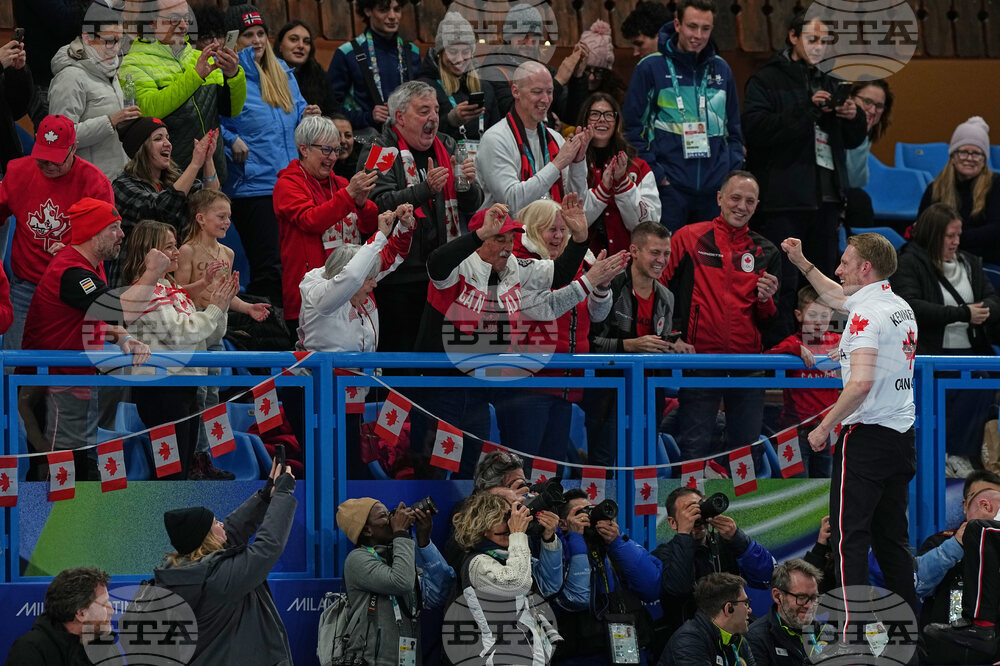 APTOPIX Milan Cortina Olympics Curling