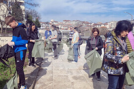 Плевен - РИОСВ - Скобелев парк - почистване