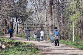 Плевен - РИОСВ - Скобелев парк - почистване