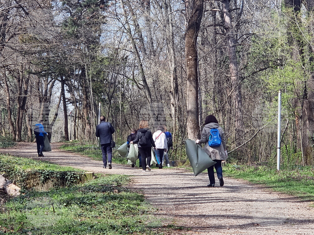 Плевен - РИОСВ - Скобелев парк - почистване