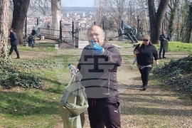 Плевен - РИОСВ - Скобелев парк - почистване