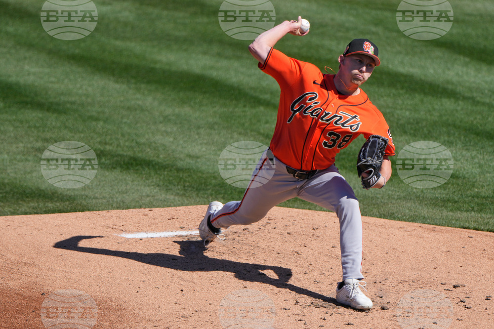 Giants Mariners Spring Baseball