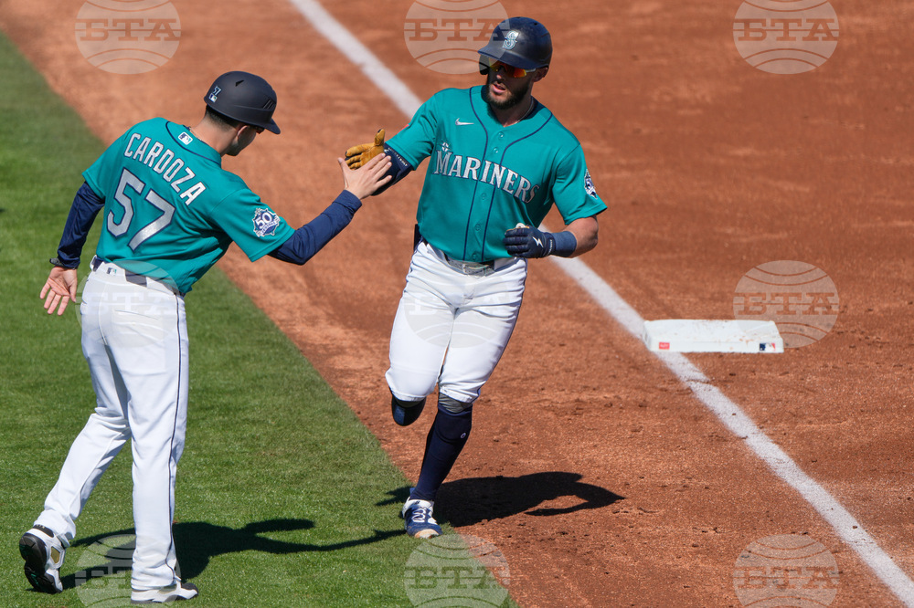 Giants Mariners Spring Baseball