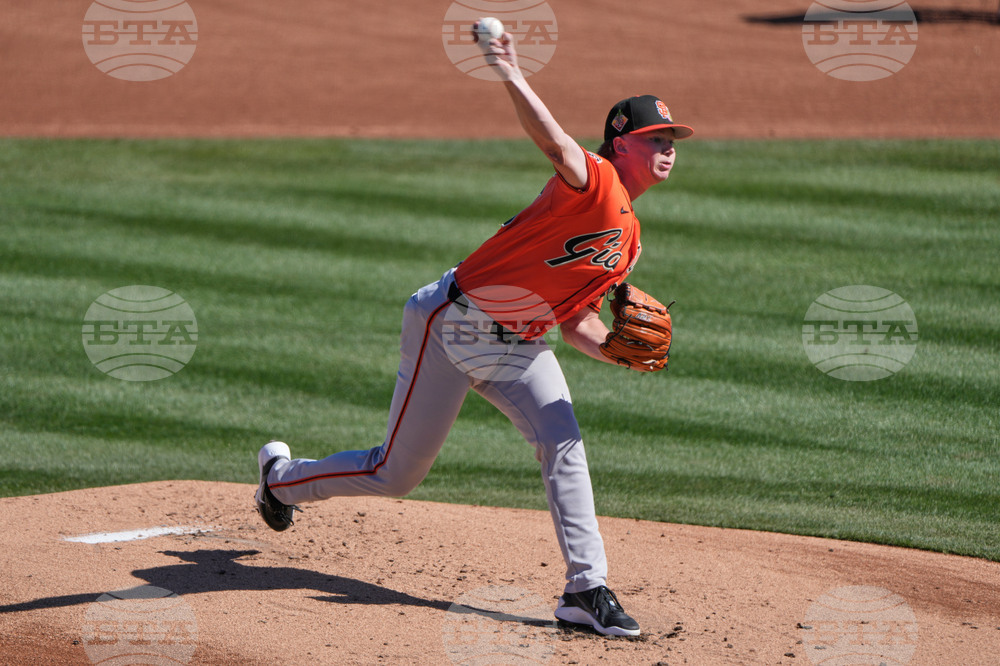 Giants Mariners Spring Baseball