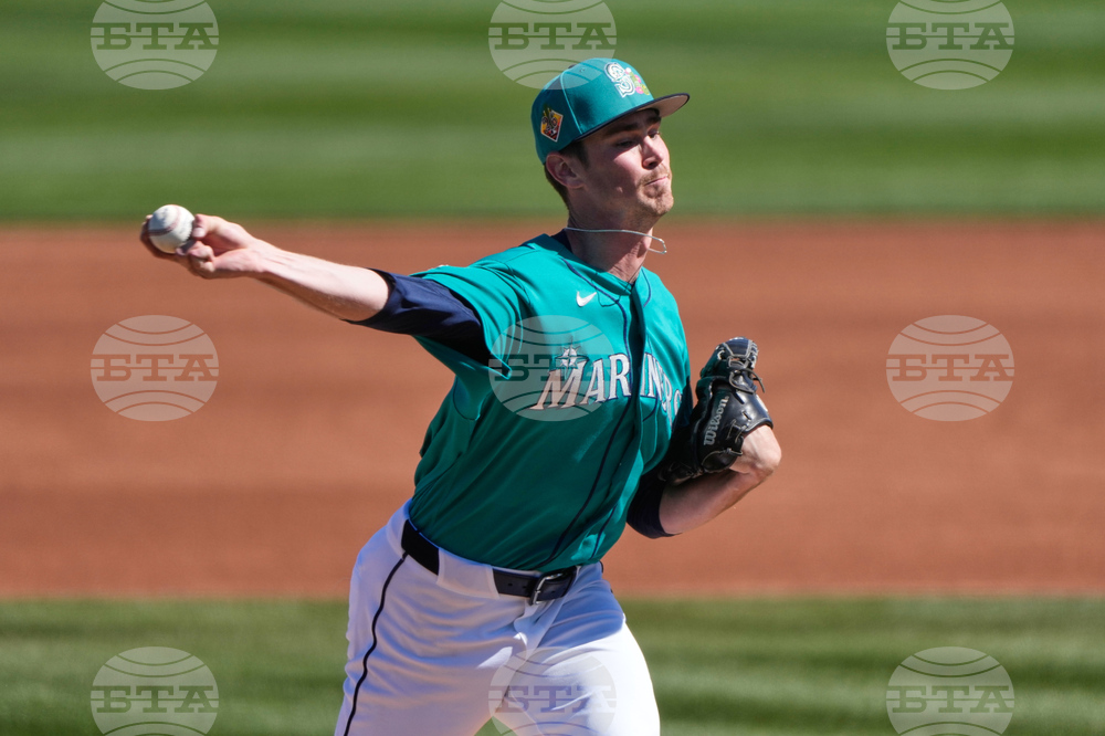 Giants Mariners Spring Baseball
