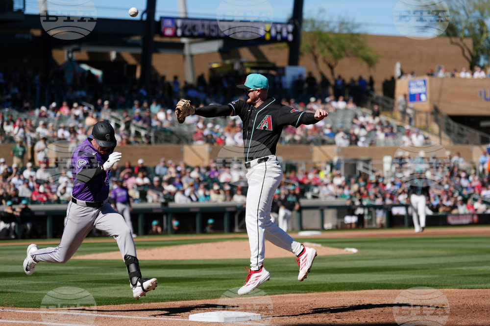 Rockies Diamondbacks Spring Baseball