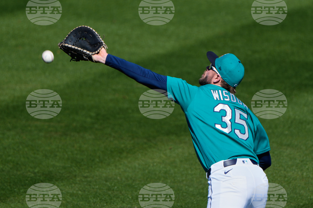 Giants Mariners Spring Baseball