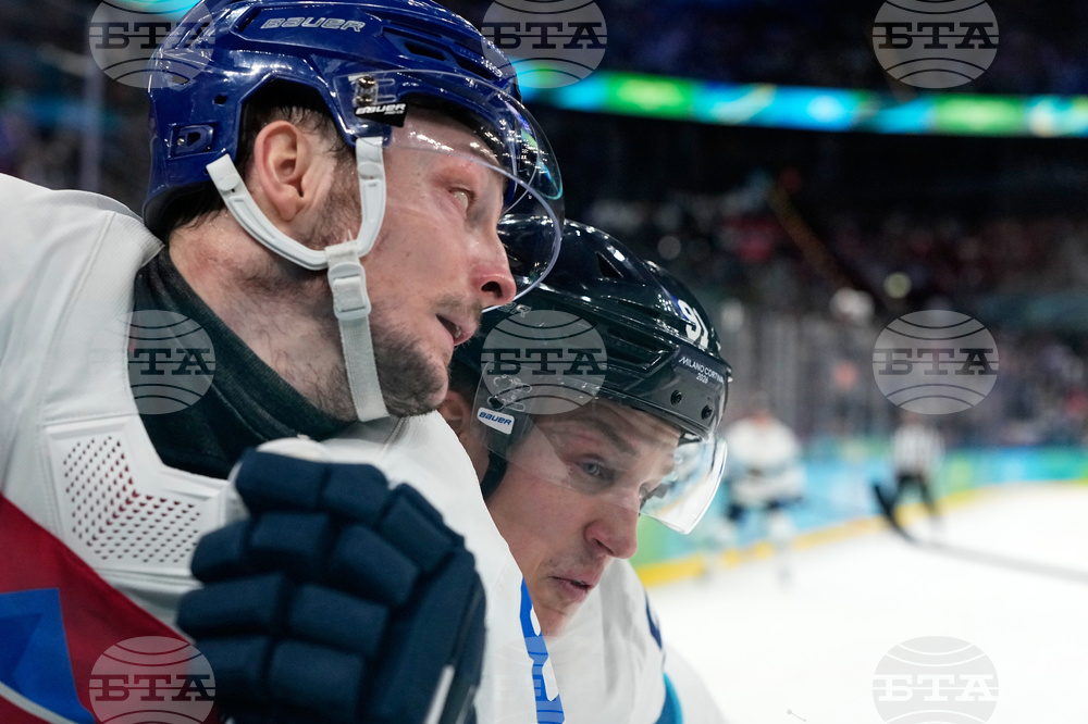 APTOPIX Milan Cortina Olympics Ice Hockey