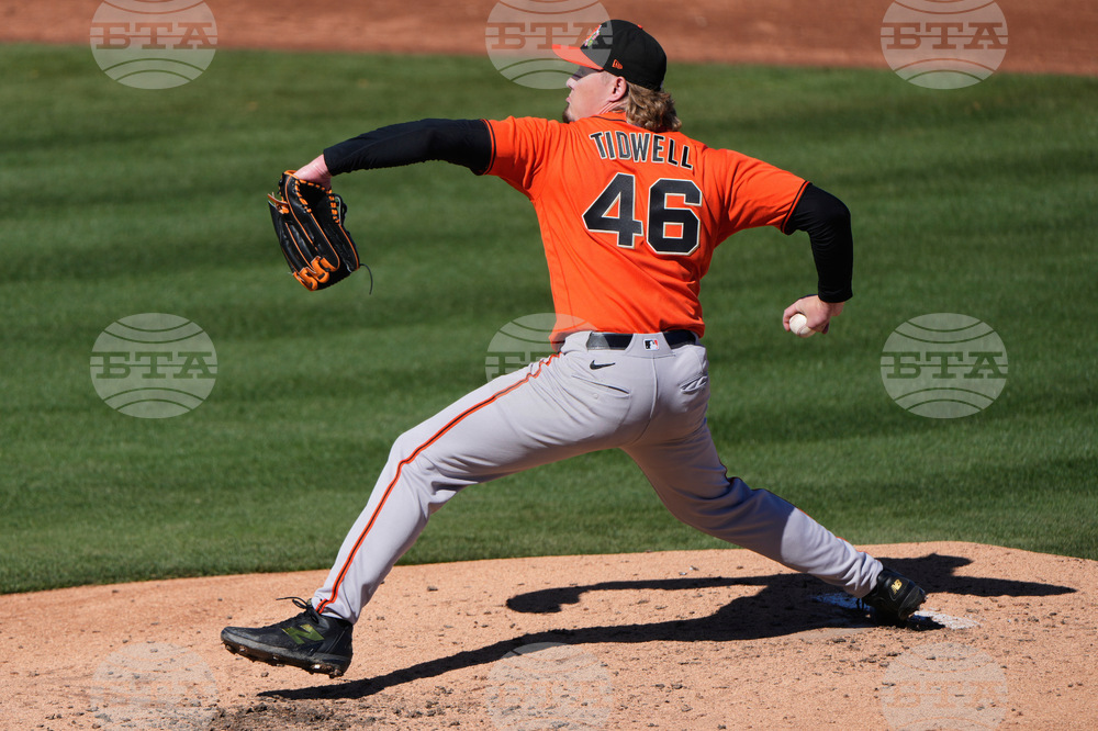 Giants Mariners Spring Baseball