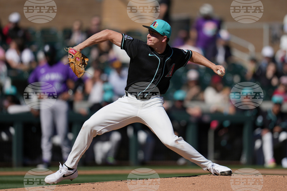 Rockies Diamondbacks Spring Baseball