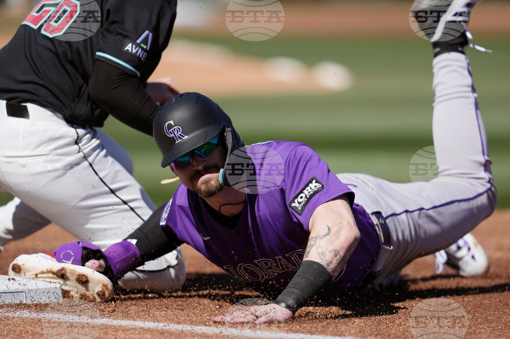 Rockies Diamondbacks Spring Baseball