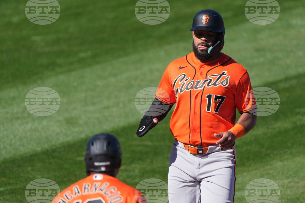 Giants Mariners Spring Baseball