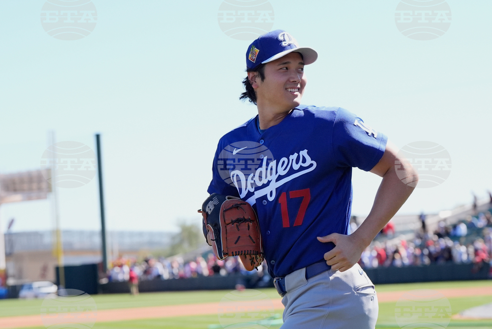 Dodgers Angles Spring Baseball