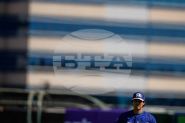 Dodgers Angles Spring Baseball