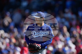 Dodgers Angles Spring Baseball