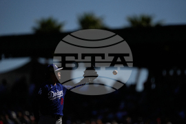 Dodgers Angles Spring Baseball