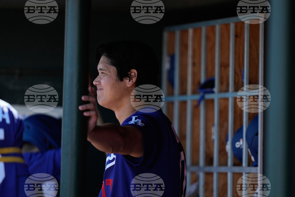 Dodgers Angles Spring Baseball