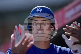 Dodgers Angles Spring Baseball