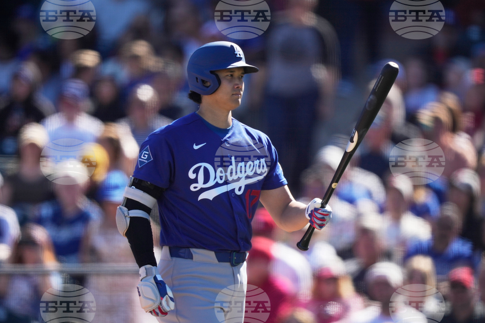 Dodgers Angles Spring Baseball