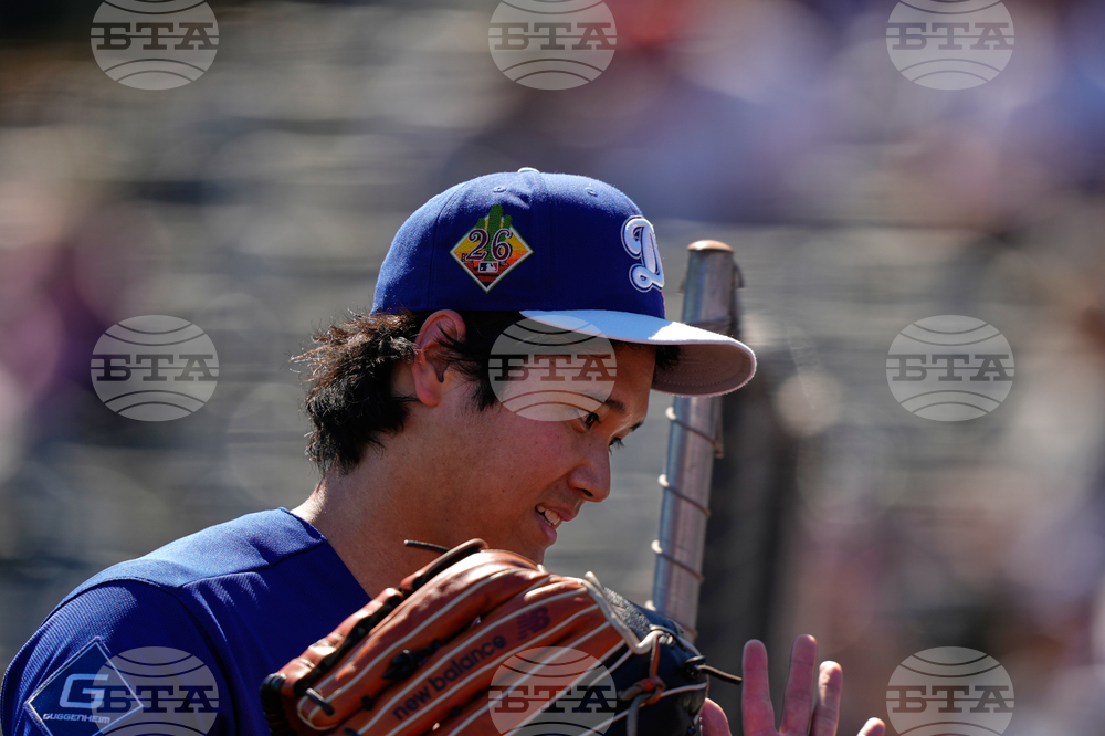 Dodgers Angles Spring Baseball