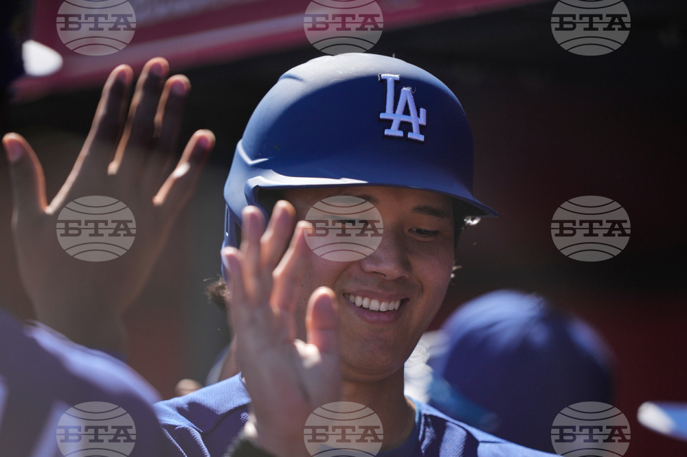 Dodgers Angles Spring Baseball