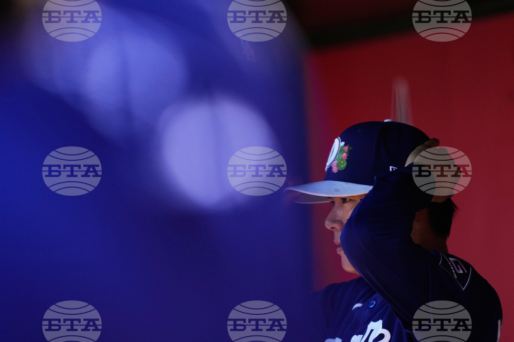 Dodgers Angles Spring Baseball