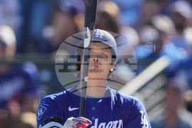 Dodgers Angles Spring Baseball