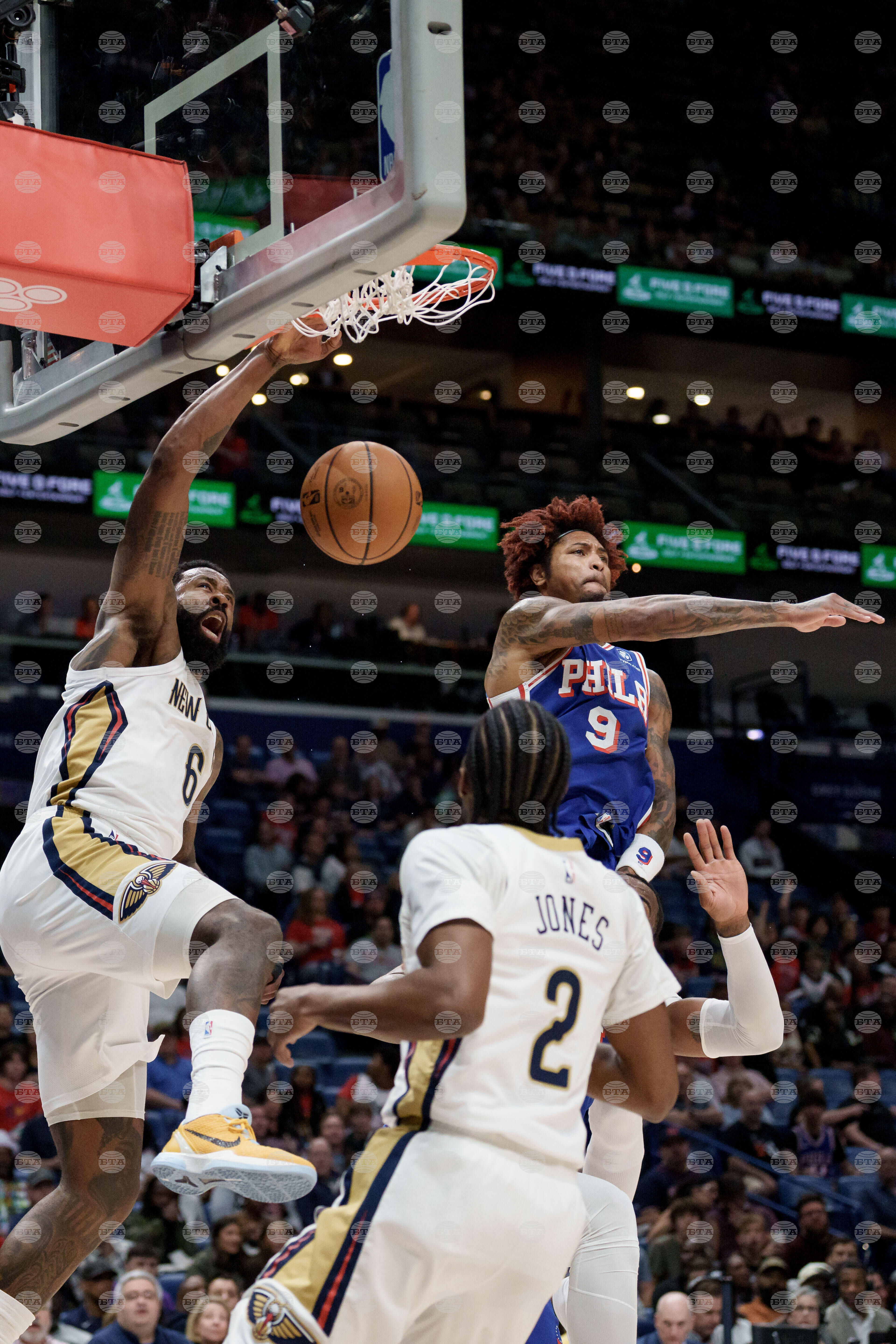 76ers Pelicans Basketball