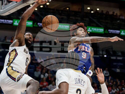 76ers Pelicans Basketball