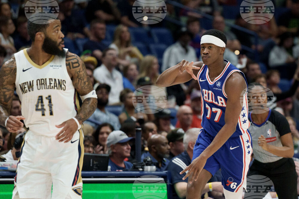 76ers Pelicans Basketball