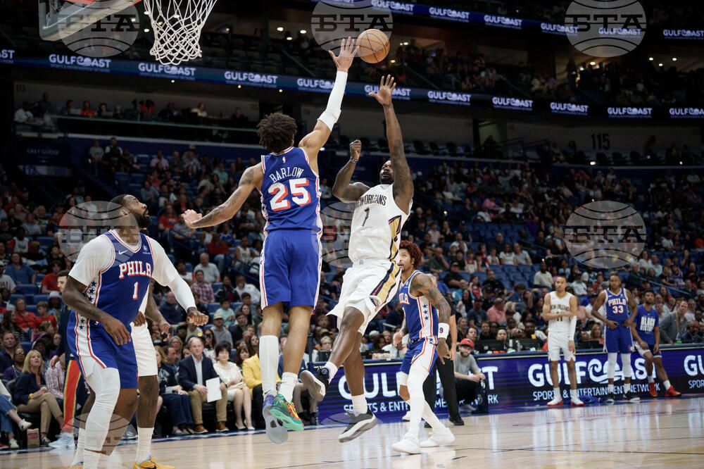 76ers Pelicans Basketball