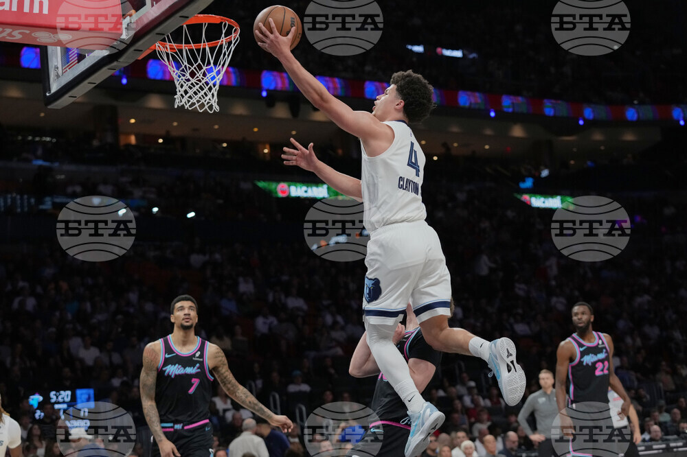 Grizzlies Heat Basketball