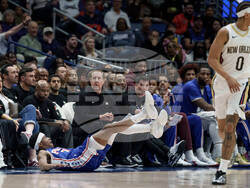 76ers Pelicans Basketball