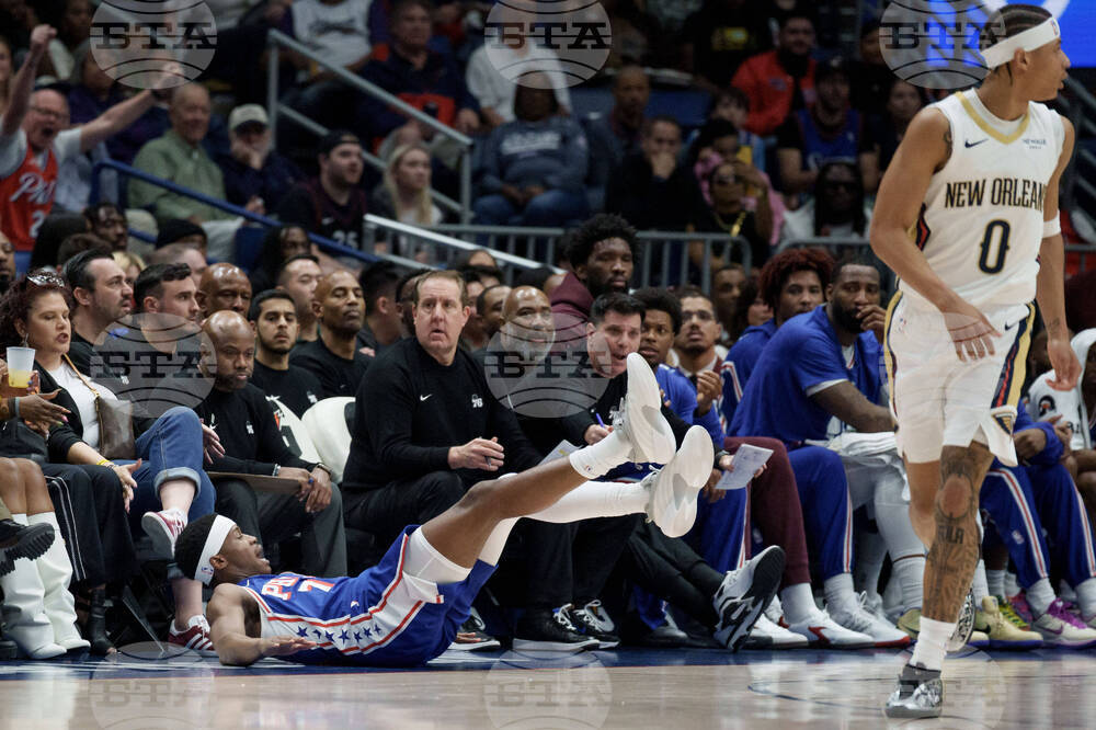76ers Pelicans Basketball