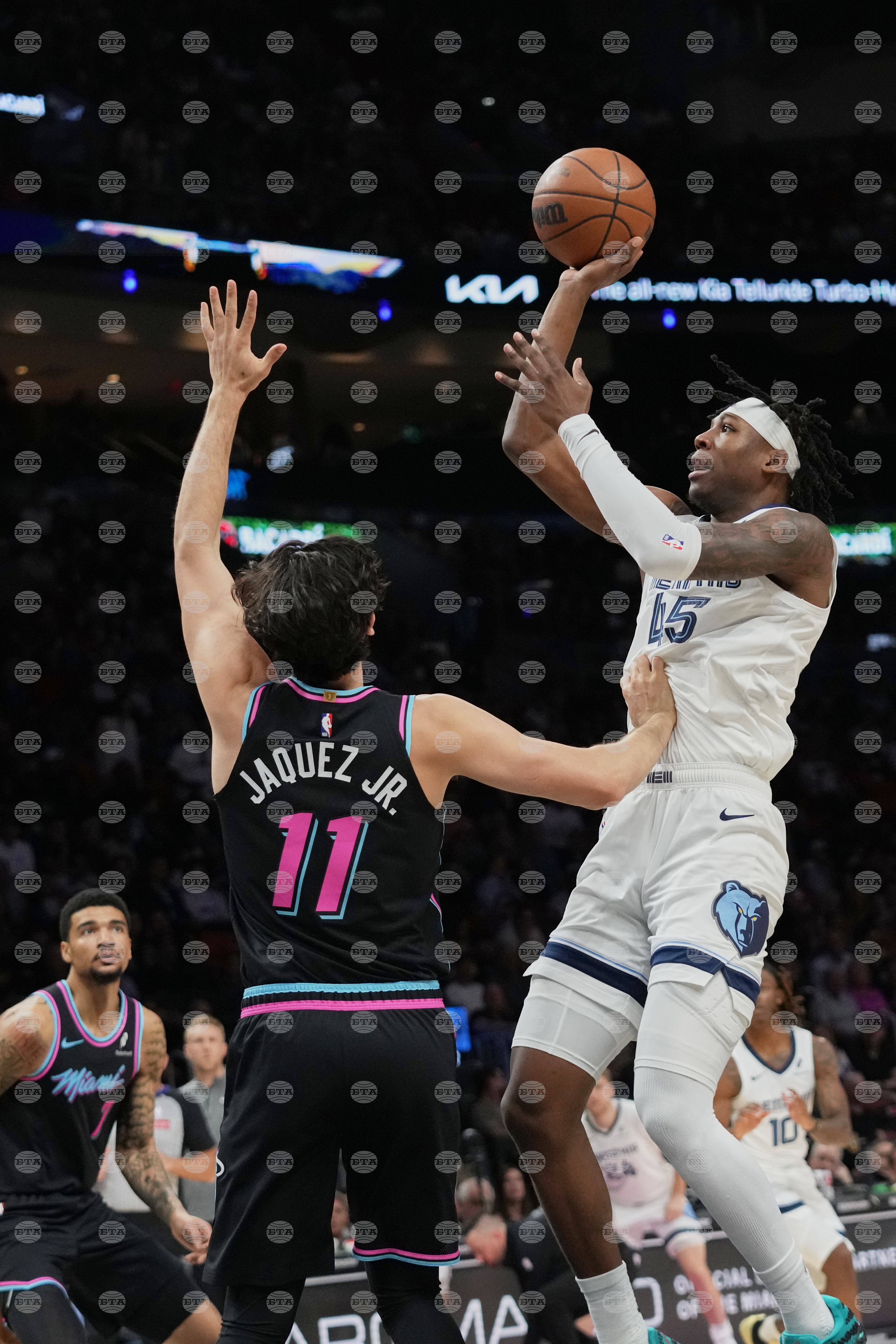 Grizzlies Heat Basketball