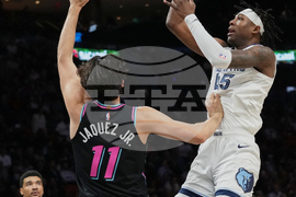 Grizzlies Heat Basketball