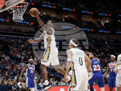 76ers Pelicans Basketball