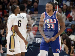 76ers Pelicans Basketball