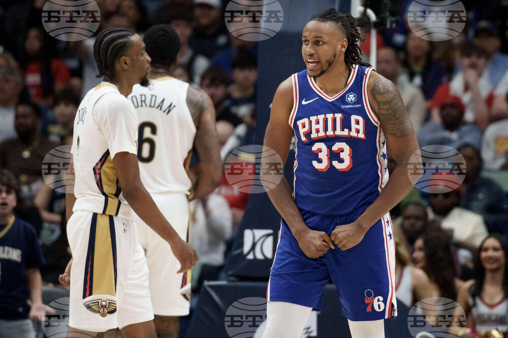 76ers Pelicans Basketball