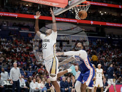 76ers Pelicans Basketball