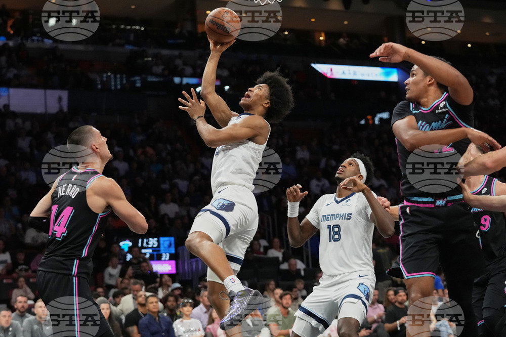 Grizzlies Heat Basketball