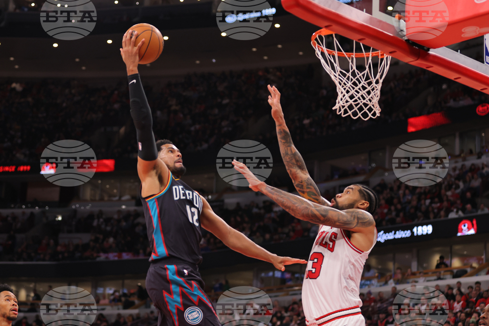 Pistons Bulls Basketball