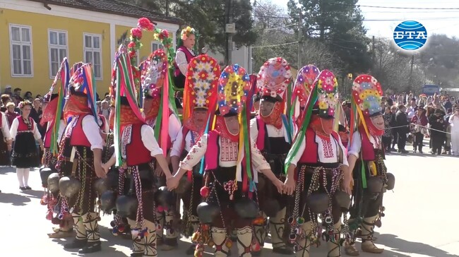 Национален фестивал на кукерите се състоя в силистренското село Калипетрово