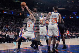 Rockets Knicks Basketball