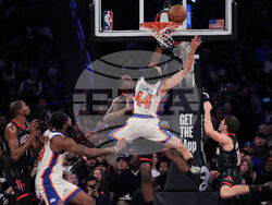 Rockets Knicks Basketball