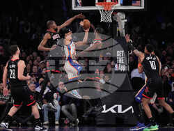 Rockets Knicks Basketball